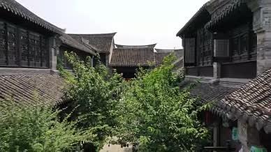 航拍徐州回龙窝古建筑视频的预览图